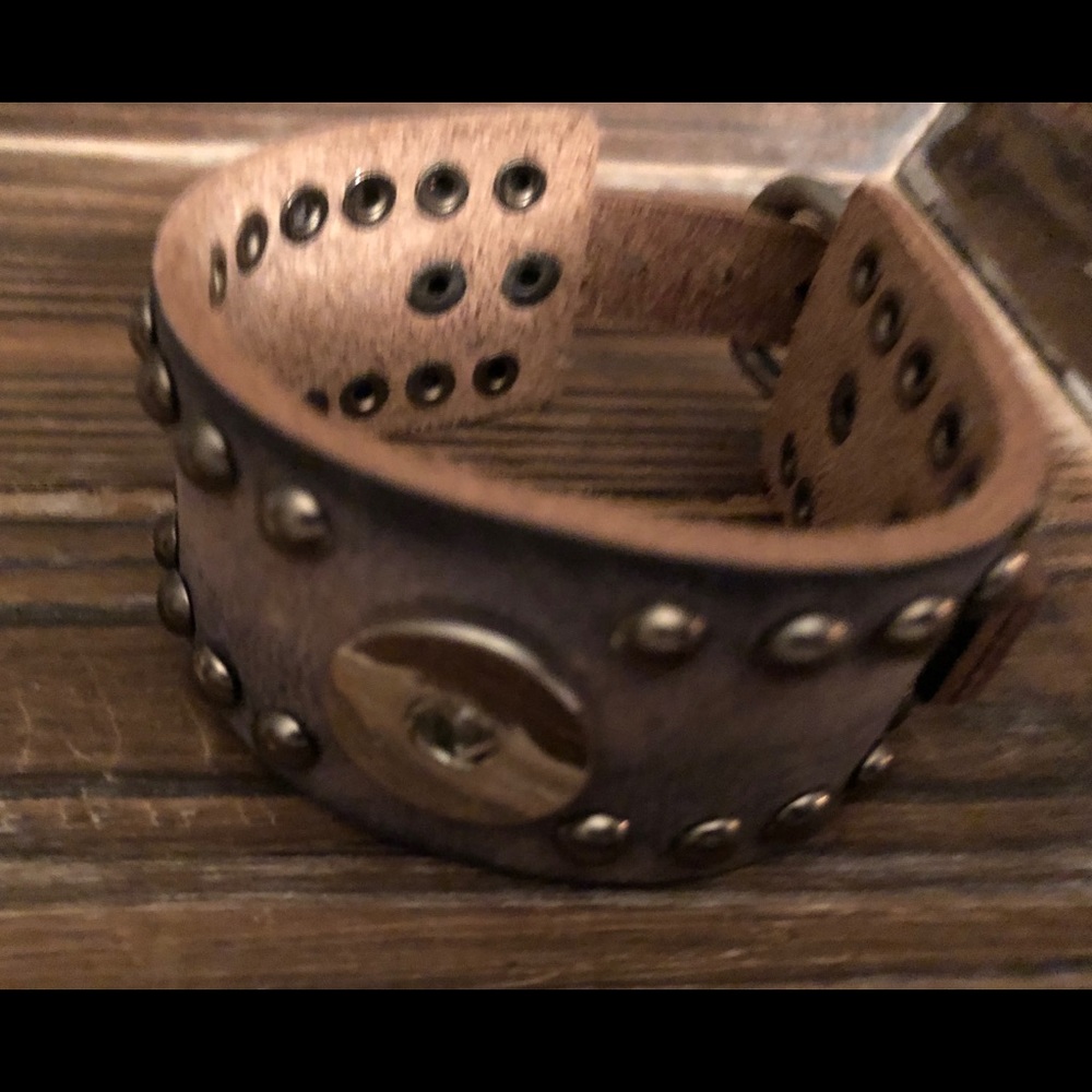 Interchangeable Leather Bracelet 18mm
